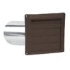 Vent Hood For Exhaust - 4" - Brown 1 Vent Hood For Exhaust - 4" - Brown -Napoleon Shop 0082029 L