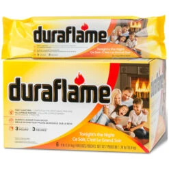 Duraflame Wax Log Burns Up To 3 Hours Fast Lighting 6 Per Box X 4 Lb 9 Duraflame Wax Log Burns Up To 3 Hours Fast Lighting 6 Per Box X 4 Lb -Napoleon Shop 01675005 L