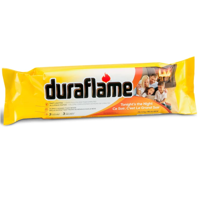 Duraflame Wax Log Burns Up To 3 Hours Fast Lighting 6 Per Box X 4 Lb 7 Duraflame Wax Log Burns Up To 3 Hours Fast Lighting 6 Per Box X 4 Lb - Image 5