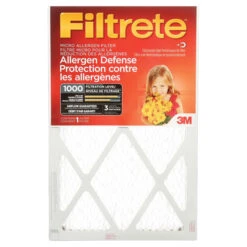 3M Filtrete 1000 MPR Micro-Allergen Reduction Furnace Filter - 20 X 20 X 1-in