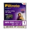 3M Filtrete 1550 MPR Healthy Living Ultra Allergen Reduction Electrostatic Pleated Air Filter - 20 X 25 X 5-in