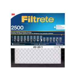 3M Filtrete 2500 MPR Premium Allergen And Ultrafine Particles HEPA Filter - 20 X 20 X 1-in