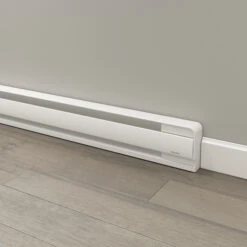 Stelpro Brava 1250 W 57-in Round Corner White Metal Baseboard Heater 9 Stelpro Brava 1250 W 57-in Round Corner White Metal Baseboard Heater -Napoleon Shop 03915120c L