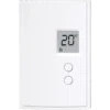 Aube 2000 W/240 V White Plastic Non-Programmable Electronic Thermostat