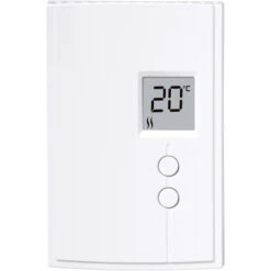 Aube 2000 W/240 V White Plastic Non-Programmable Electronic Thermostat