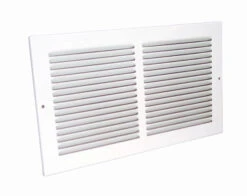 Imperial Sidewall Return Air Grille - Steel - White - 10-in W X 6-in H