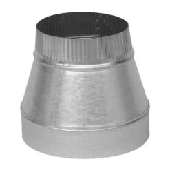 Imperial 8-in To 7-in Diameter Galvanized Steel Reducer