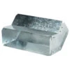 Imperial Flat Elbow Duct - 3 1/4-in X 10-in - Galvanized 30-Gauge Steel - 90° -Napoleon Shop 1224160 L