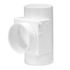 Imperial 4" White Plastic Heat Saver With Filter