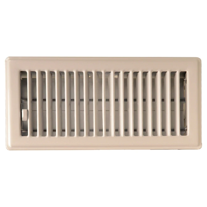 Imperial Steel Floor Register - Beige - Rustproof Polystyrene Body - 2 1/4-in W X 12-in L 3 Imperial Steel Floor Register - Beige - Rustproof Polystyrene Body - 2 1/4-in W X 12-in L