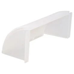 Imperial Air Deflector Floor Vent Diffuser - Adjustable - Clear - Fits Registers 2 1/4-in To 4-in W X 10-in To 12-in L