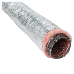 Class 1 UL 181 Insulated Flexible Pipe - 8" X 25'