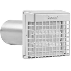 Imperial 4-in Dia Plastic Dryer Vent Hood Cap