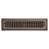 Imperial 1-Pack Brown Floor Register (Duct Opening: 2.25-in X 12-in ; Outside: 1.38-in X 3.5-in) -Napoleon Shop 12245482 L