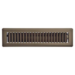 Imperial 1-Pack Brown Floor Register (Duct Opening: 2.25-in X 12-in ; Outside: 1.38-in X 3.5-in)