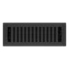 Imperial Signature 1-Pack Black Floor Register (Duct Opening: 3-in X 10-in ; Outside: 1.38-in X 4.25-in) 1 Imperial Signature 1-Pack Black Floor Register (Duct Opening: 3-in X 10-in ; Outside: 1.38-in X 4.25-in) -Napoleon Shop 12245486 L