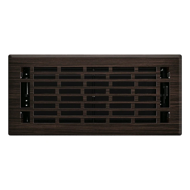 Imperial Collection 1-Pack Bronze Floor Register (Duct Opening: 4-in X 10-in ; Outside: 1.38-in X 5.25-in) 3 Imperial Collection 1-Pack Bronze Floor Register (Duct Opening: 4-in X 10-in ; Outside: 1.38-in X 5.25-in)