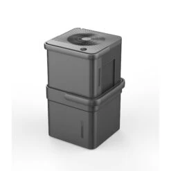 Midea DM Smart Cube Dehumidifier - Adjustable - Black - 2-Speed - 35-pt -Napoleon Shop 21615035b L