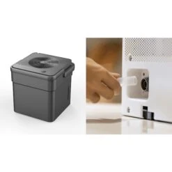 Midea DM Smart Cube Dehumidifier - Adjustable - Black - 2-Speed - 35-pt