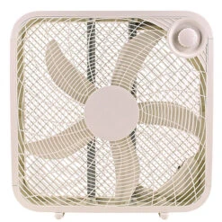 Utilitech Pelonis Box Fan - 20-in 3 Speeds - White -Napoleon Shop 21615038 L