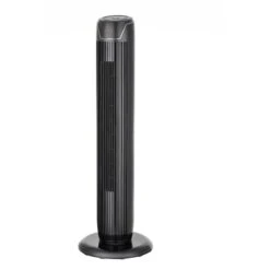 Utilitech Tower Fan - Plastic 36-in 3-Speed Black -Napoleon Shop 21615040b L