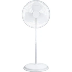Utilitech Stand Fan - Métal Plastic 16-in 3-Speeds - White