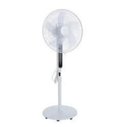 Utilitech Stand Fan - 16-in 24-Speeds White -Napoleon Shop 21615043b L