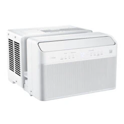 Midea U-Shape Smart Window Air Conditioner - White - 10,000-BTU - 450-sq. Ft. -Napoleon Shop 21615071b L