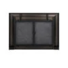 Pleasant Hearth Carlisle Black Small Fireplace Doors