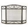 Style Selections 3-Panel Fireplace Screen - Scroll - Steel - 50.2-in X 32-in - Black 1 Style Selections 3-Panel Fireplace Screen - Scroll - Steel - 50.2-in X 32-in - Black -Napoleon Shop 30735568 L