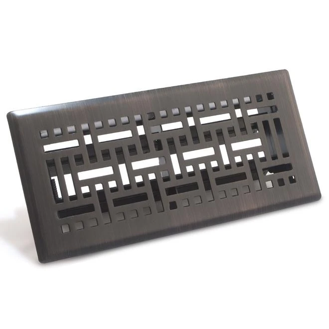 Accord Select Wicker Oil-Rubbed Bronze Steel Floor Register (Rough Opening: 10-in X 3-in; Actual: 11.5-in X 4.5-in) 3 Accord Select Wicker Oil-Rubbed Bronze Steel Floor Register (Rough Opening: 10-in X 3-in; Actual: 11.5-in X 4.5-in)