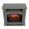 Style Selections 33 X 33.75-in 1500W Ash Grey Infrared Electric Fireplace With Shelf -Napoleon Shop 32255007c L