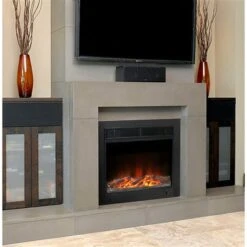 Paramount 23-in Electric Fireplace Insert