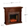 Southern Enterprises Onkto 45.75-in W Dark Oak With Faux Stone Fan-forced Smart Electric Fireplace 1 Southern Enterprises Onkto 45.75-in W Dark Oak With Faux Stone Fan-forced Smart Electric Fireplace -Napoleon Shop 330949566 AlternateImage3 l