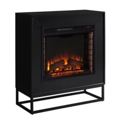 Holly & Martin Frescan 33-in W Black Fan-forced Electric Fireplace 9 Holly & Martin Frescan 33-in W Black Fan-forced Electric Fireplace -Napoleon Shop 330949592 MainImage 001 l