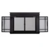 Pleasant Hearth Filmore Midnight Black Large Cabinet-style Smoked Tempered Glass Fireplace Doors -Napoleon Shop 330951921 AlternateImage1 l