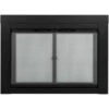 Pleasant Hearth Alpine Black Small Cabinet-style Clear Tempered Glass Fireplace Doors 2 Pleasant Hearth Alpine Black Small Cabinet-style Clear Tempered Glass Fireplace Doors -Napoleon Shop 330951924 MainImage 001 l