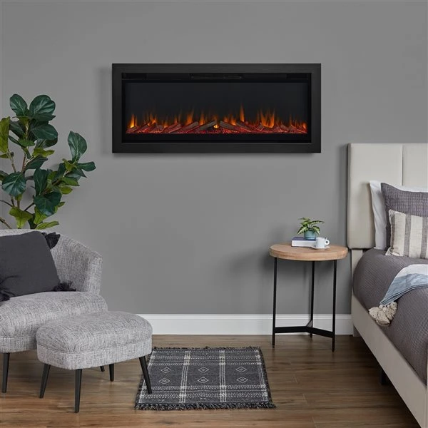 Real Flame 49” Wall Mounted/Recessed Electric Fireplace 5 Real Flame 49” Wall Mounted/Recessed Electric Fireplace - Image 3