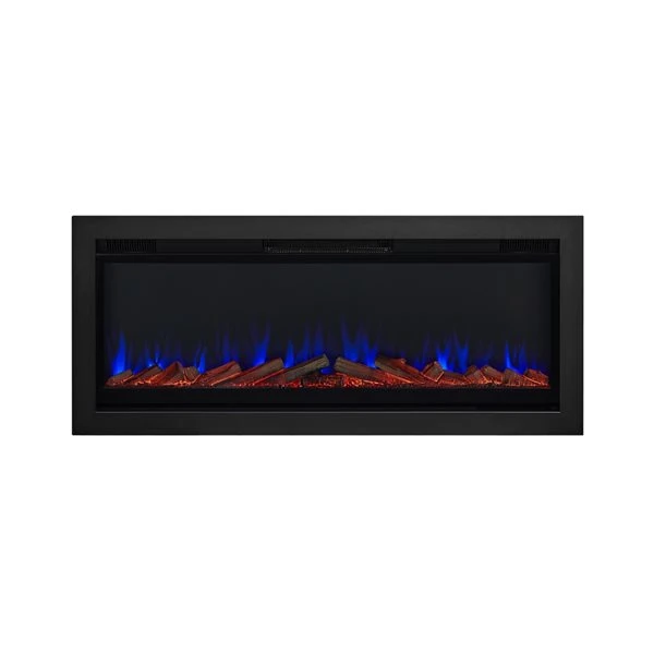 Real Flame 49” Wall Mounted/Recessed Electric Fireplace 4 Real Flame 49” Wall Mounted/Recessed Electric Fireplace - Image 2