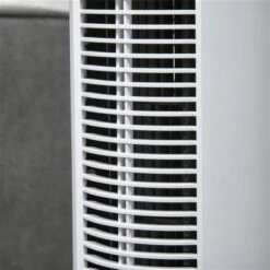 HomCom 12.5-in 3-speed Indoor White Oscillation Tower Fan -Napoleon Shop 330982057 AlternateImage4 l
