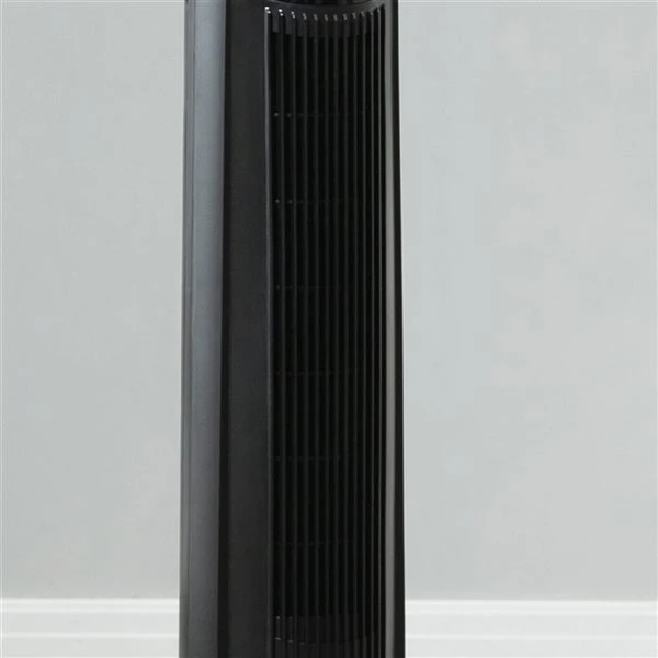 Homcom 12.5-in 3-speed Black Indoor Oscillation Tower Fan 7 Homcom 12.5-in 3-speed Black Indoor Oscillation Tower Fan - Image 5