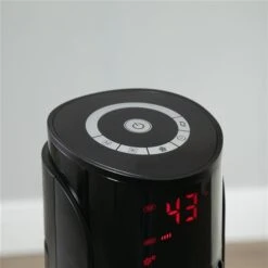 Homcom 12.5-in 3-speed Black Indoor Oscillation Tower Fan 10 Homcom 12.5-in 3-speed Black Indoor Oscillation Tower Fan -Napoleon Shop 330989438 AlternateImage4 l