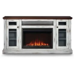 Napoleon Charlotte 68-in W Weathered White Fan-Forced Electric Fireplace -Napoleon Shop 330992231 MainImage 001 l