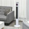 HomCom 46-in 3-Speed Indoor White Oscillation Tower Fan With Remote Control