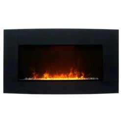 Paramount 36-in Black LED Electric Fireplace -Napoleon Shop 331026117 MainImage 001 l