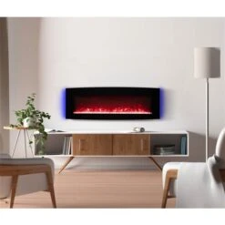 Paramount 48-in Black LED Electric Fireplace -Napoleon Shop 331026118 AlternateImage4 l