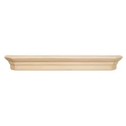 Pearl Mantels 72-in W X 7-in H X 10-in D Unfinished Pine Wood Mantel Shelf 11 Pearl Mantels 72-in W X 7-in H X 10-in D Unfinished Pine Wood Mantel Shelf -Napoleon Shop 331037374 AlternateImage1 l