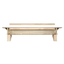 Pearl Mantels 60-in W X 16.75-in H X 10-in D Unfinished Pine Wood Mantel Shelf -Napoleon Shop 331037378 AlternateImage3 l