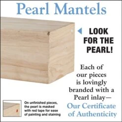 Pearl Mantels 60-in W X 8-in H X 10-in D Unfinished Distressed Pine Wood Mantel Shelf 11 Pearl Mantels 60-in W X 8-in H X 10-in D Unfinished Distressed Pine Wood Mantel Shelf -Napoleon Shop 331037388 AlternateImage3 l