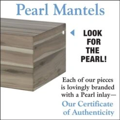 Pearl Mantels 48-in W X 5-in H X 9-in D Natural Asian Hardwood Wood Mantel Shelf -Napoleon Shop 331037399 AlternateImage2 l